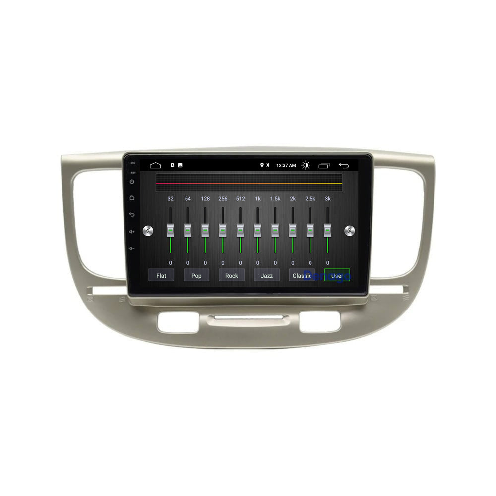 Radio para coche Kia Rio CarPlay | 2006 a 2010 | Denago DNG-A173 | 9 pulgadas | Androide 13 | CarPlay inalámbrico y Android Auto