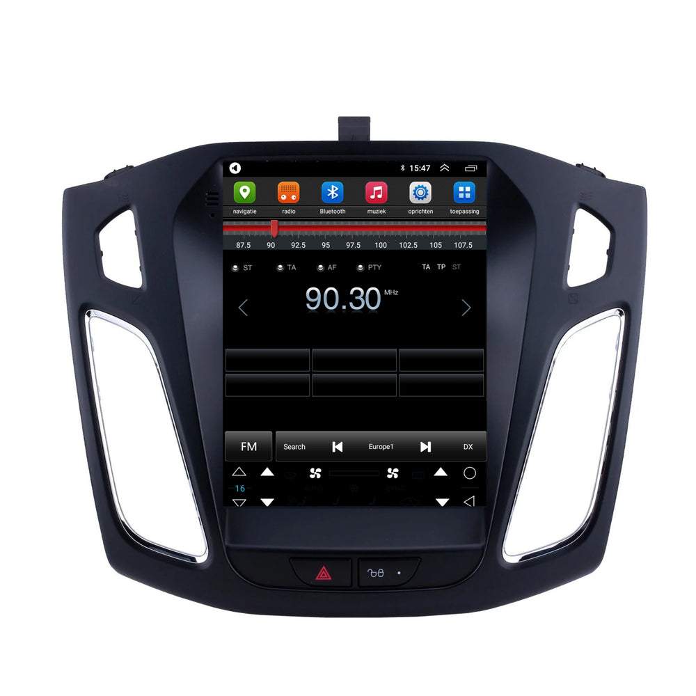 Ford Enfoque | Androide 13 | Radio de coche | 2010 a 2019 | CarPlay y Android Auto | pantalla grande