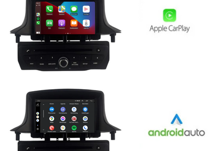 Renault Megane 3 & Fluence | Android 14 | Car radio | 2008 to 2016 | CarPlay & Android Auto | 4+64GB