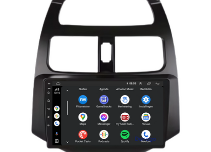 Chevrolet Spark Autoradio | 2009 t/m 2015 | Android 13 & CarPlay