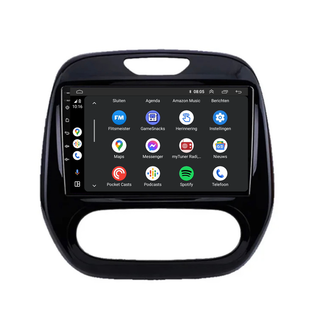 Renault Captur | Android 13 | 2013 t/m 2017 | Carplay & Android Auto
