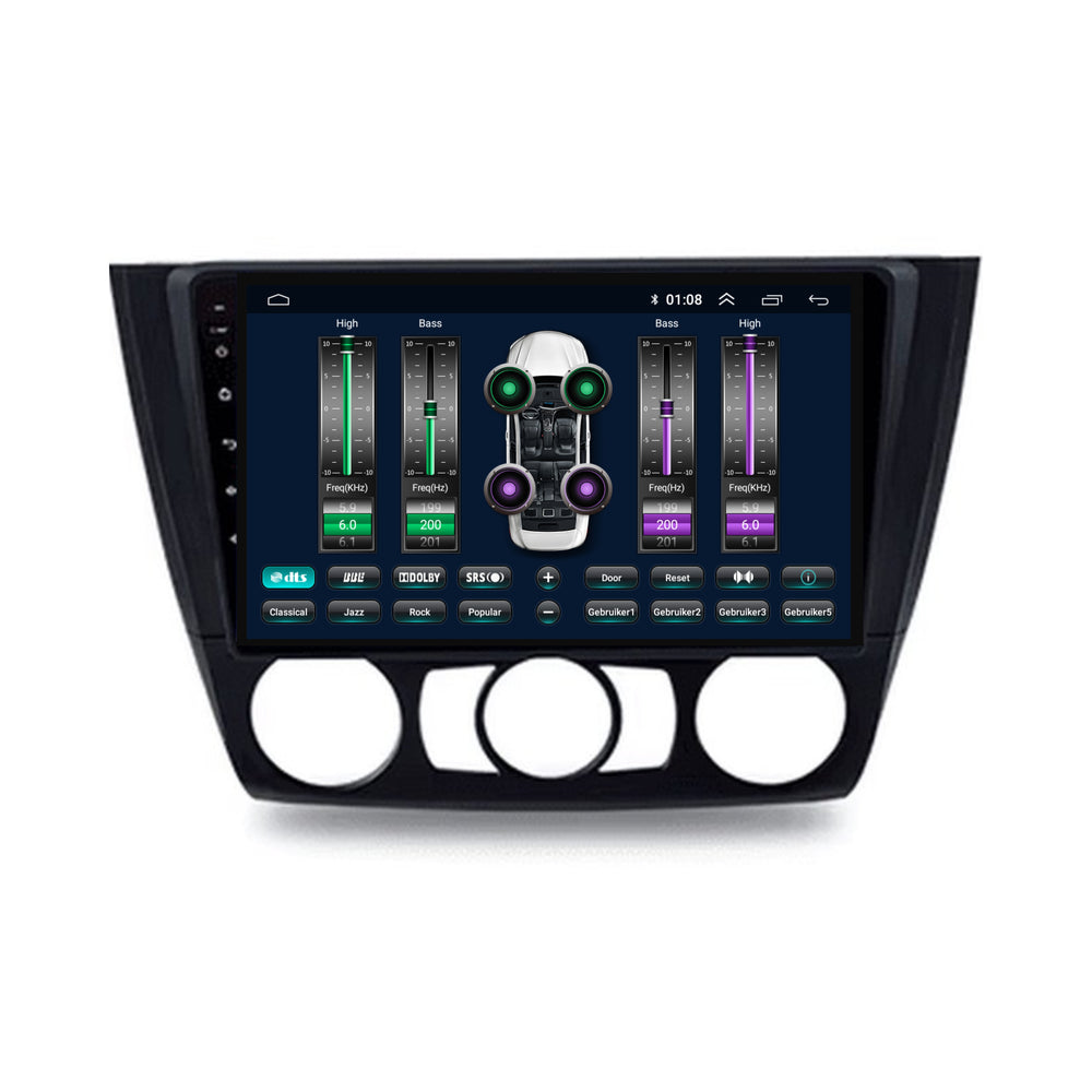 BMW 1 Serie E81 E82 E87 E88 | Android 13 | Autoradio | 2004 t/m 2012 | CarPlay & Android Auto
