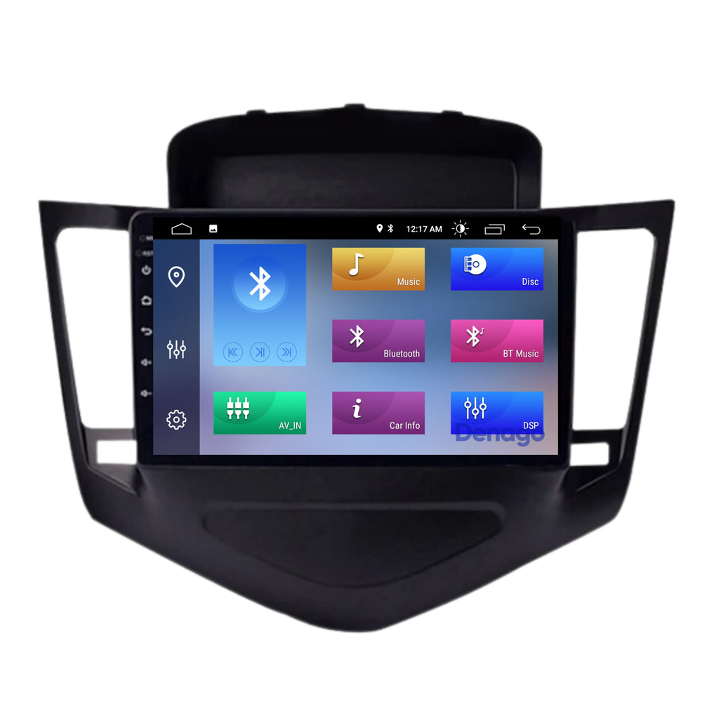Autoradio CarPlay pour Chevrolet Cruze | 2008 à 2012 | Denago DNG-A112 | Écran 9 pouces | Android 13 | CarPlay sans fil & Android Auto