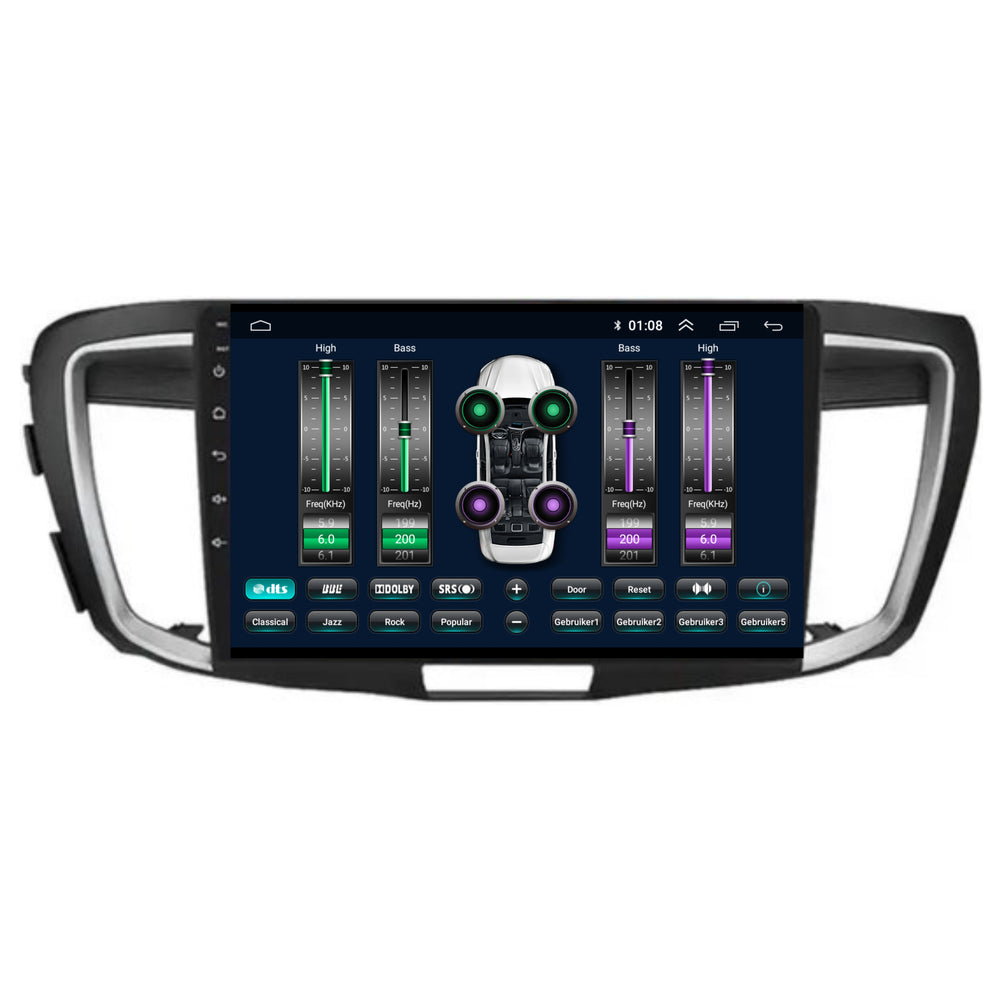 Honda Accord | Androide 13 | Radio de coche | 2013 a 2017 | 10 pulgadas | CarPlay y Android Auto
