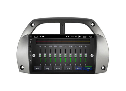 Toyota RAV4 CarPlay autoradio | 2001 t/m 2006 | Denago DNG-A206 | 9 inch | Android 13 | Draadloos CarPlay & Android Auto | Grijs frame