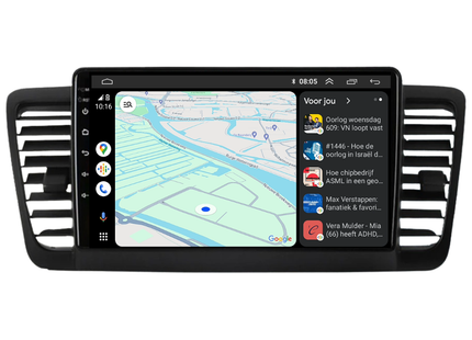 Subaru Outback Android Autoradio | 2004 t/m 2009 | CarPlay