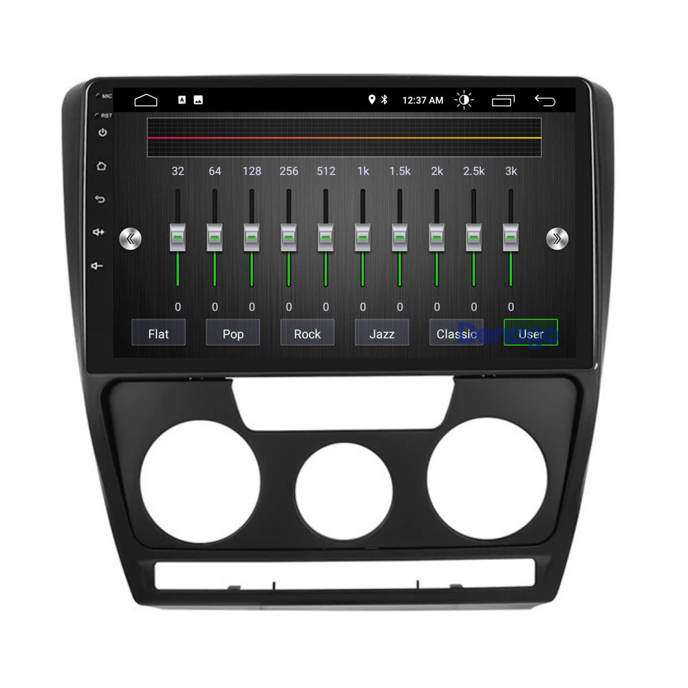 Autoradio compatible CarPlay pour Skoda Octavia (2007-2012) | Denago DNG-A282 | Écran 9 pouces | Android 13 | CarPlay sans fil & Android Auto
