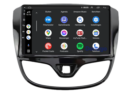 Opel Karl Autoradio | 2015 t/m 2020 | Android 13 & CarPlay