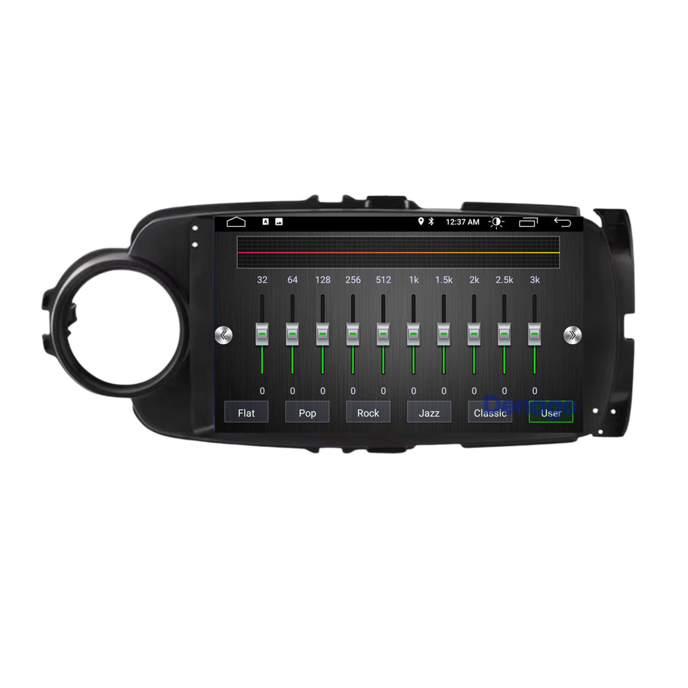 Toyota Yaris CarPlay car radio | 2011 to 2019 | Denago DNG-A287 | 9 inches | Android 13 | Black | Wireless CarPlay & Android Auto