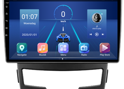 Ssangyong Karando | Android 13 | Autoradio | 2011 t/m 2014 | CarPlay & Android Auto
