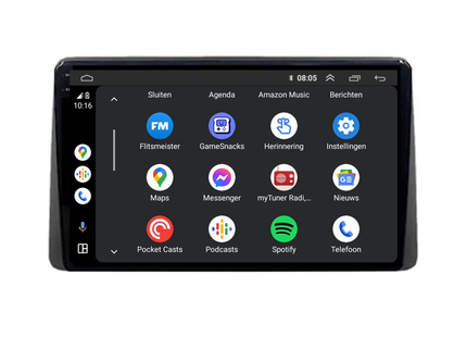 Dacia Duster | Android 13 | Autoradio | 2021 t/m 2024 | Carplay & Android Auto