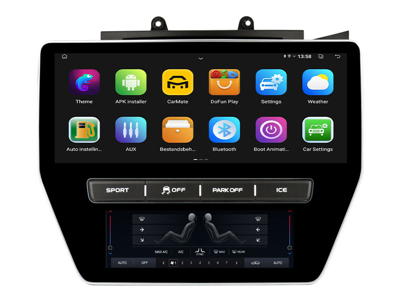 Maserati GT/GC Gran Turismo | Android 15 | 10.3 inch Autoradio | 2007 t/m 2015 | CarPlay & Android Auto