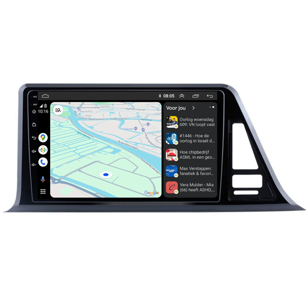 Autoradio Toyota CHR Android 13 | 2016 à 2020 | Android Auto & CarPlay