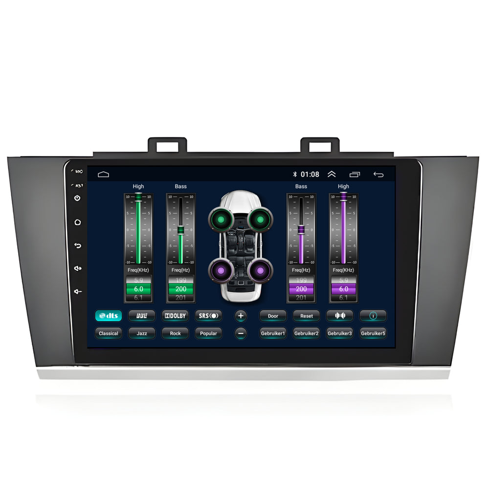 Interior de Subaru | Androide 13 | Radio de coche | 2015 a 2020 | CarPlay y Android Auto
