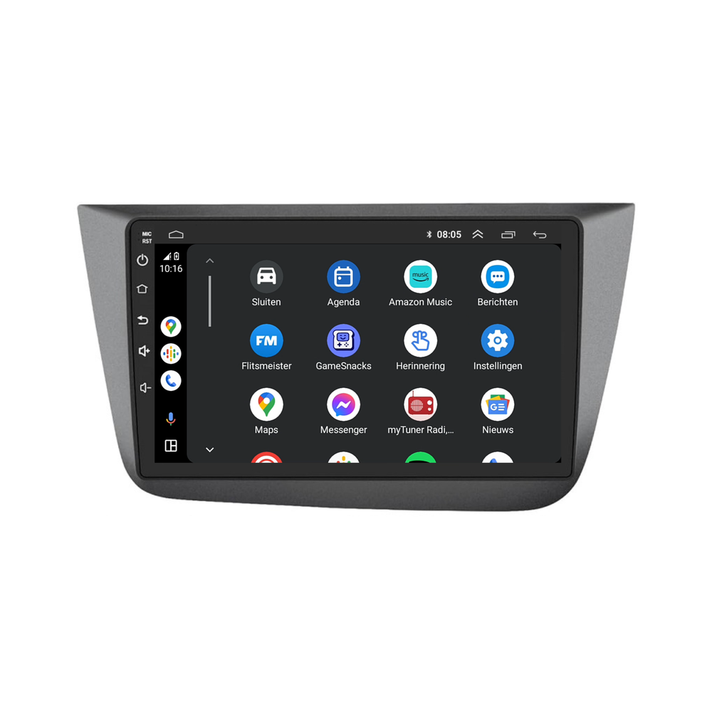 Seat Altea | Android 13 | Autoradio | 2004 t/m 2015 | Carplay & Android Auto