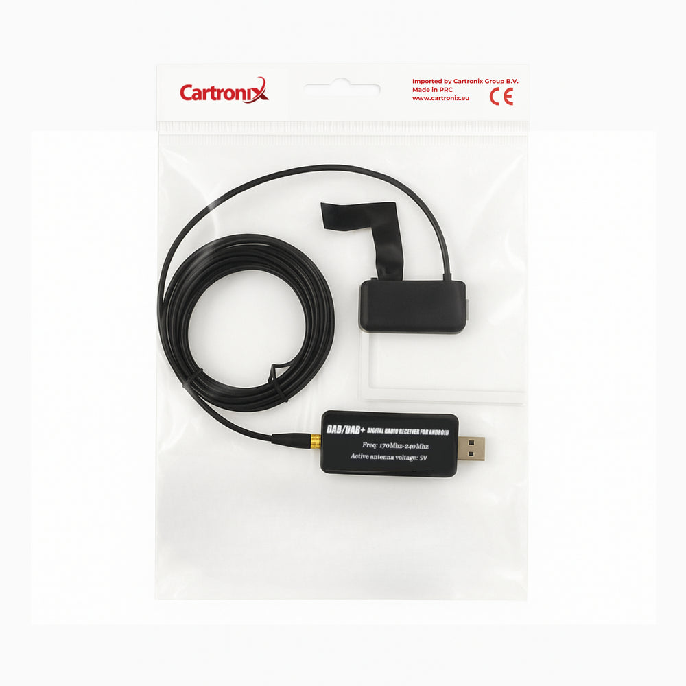 Cartronix CTX-3354 | DAB+ Antenne – Geschikt voor Android Autoradio’s
