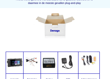 Ford autoradio navigatie | Android 8.1 | Mondeo Focus S-max