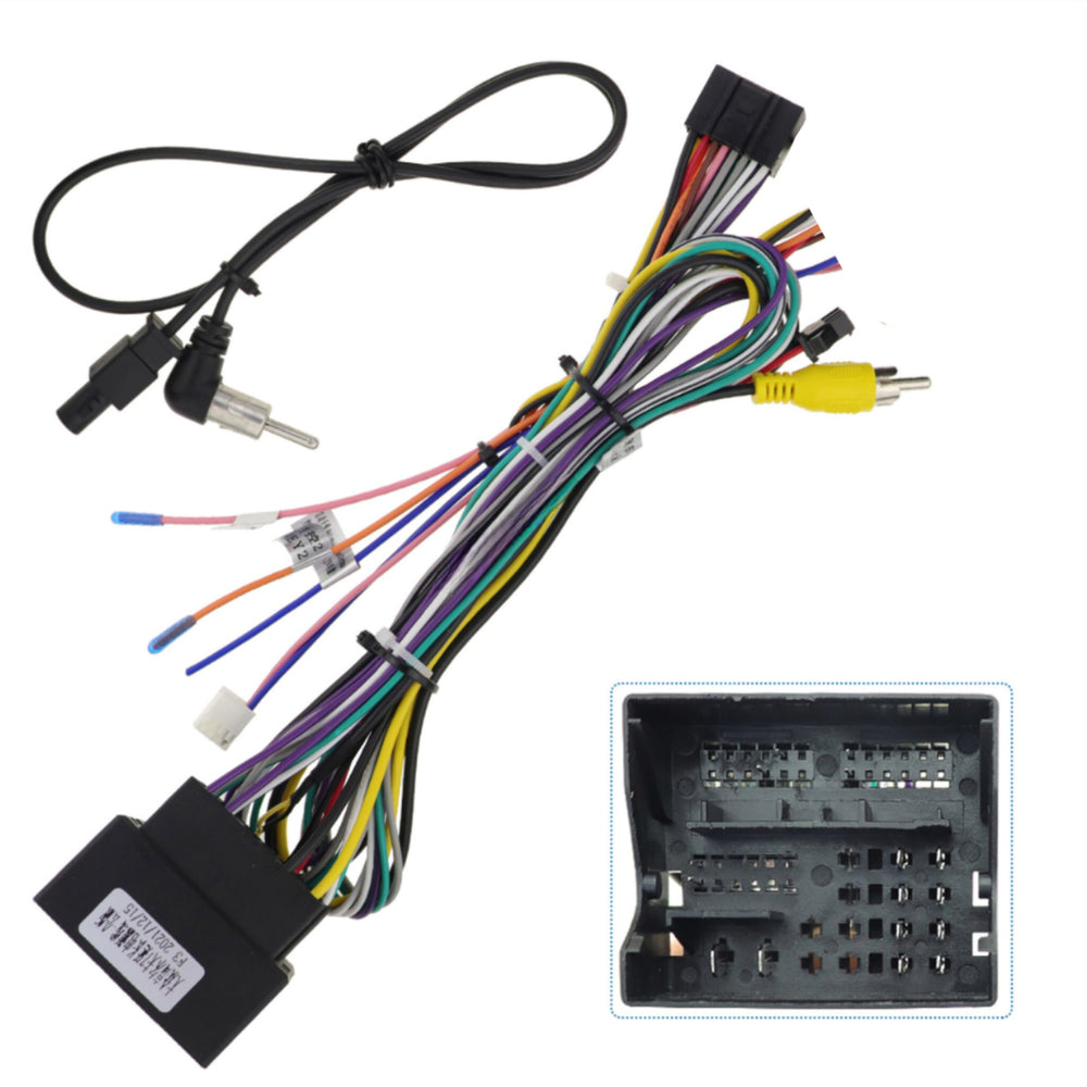 Cable de alimentación extendido | Ola 7 | Seat León | 16 pines
