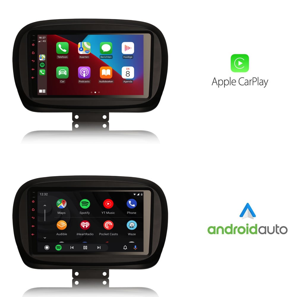 Fiat 500X CarPlay | DSP | 2015 t/m 2021 | Android Auto