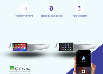 Alfa Romeo Giulietta CarPlay autoradio | 2010 t/m 2014 | Denago DNG-A295 | 9 inch | Android 13 | Draadloos CarPlay & Android Auto