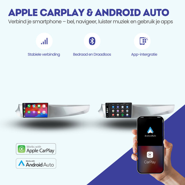 Alfa Romeo Giulietta CarPlay autoradio | 2010 t/m 2014 | Denago DNG-A295 | 9 inch | Android 13 | Draadloos CarPlay & Android Auto