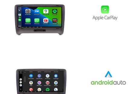 Audi TT | CarPlay & Android Auto | autoradio | 2006 t/m 2014 | Android 13 | 4+64GB