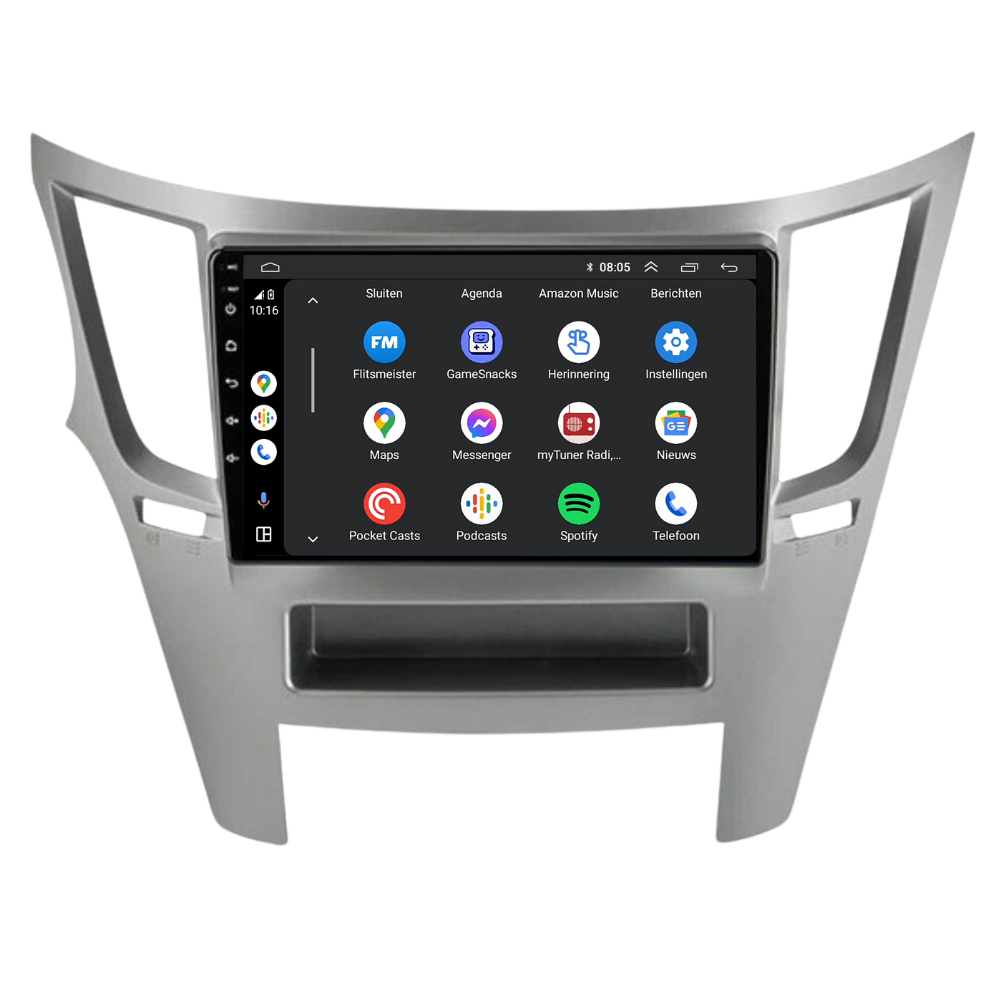 Subaru outback Android 13 Radio de coche | 2010 a 2014 | carplay | davilon
