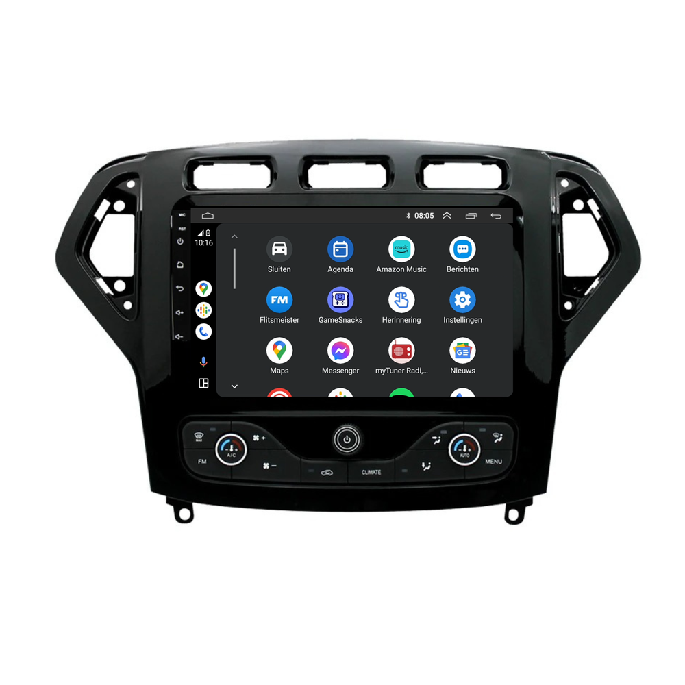 Ford Mondeo | Android 13 | Car radio | 2003 to 2014 | Carplay & Android Auto