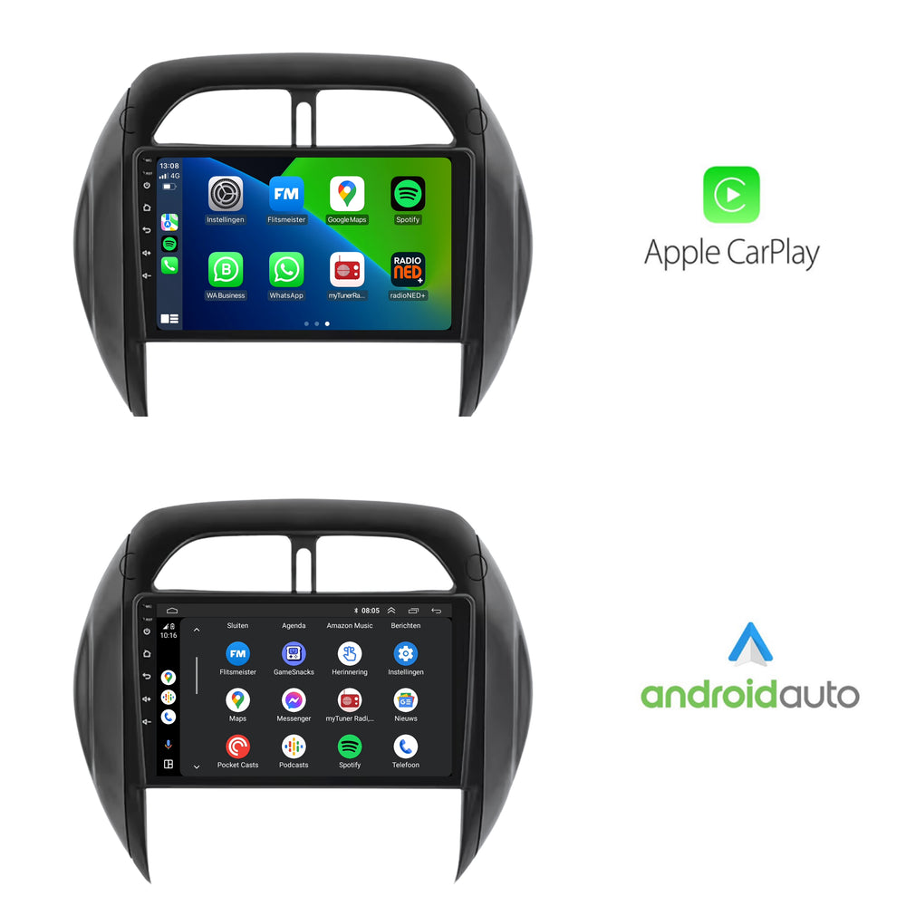 Toyota RAV4 | Android 13 | Autoradio | 2004 t/m 2006 | Carplay & Android Auto