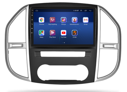 Mercedes Vito | Android 13 l Autoradio | 2015 t/m 2024 | Carplay & Android Auto