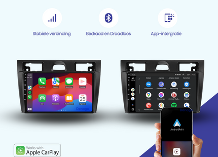 Ford Fiësta Android Autoradio | 2006 t/m 2008 | CarPlay - Copy
