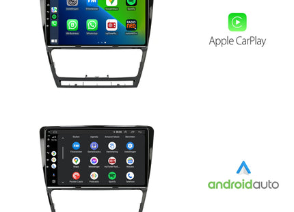 Skoda Octavia | Android 13 | Autoradio | 2007 t/m 2012 | CarPlay & Android Auto