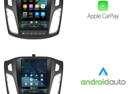 Cartronix Ford Focus | 2011 t/m 2017 | Autoradio Navigatie | Apple CarPlay & Android Auto | Android 13 | 10 inch | Groot HD Scherm
