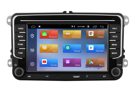 Skoda | Autoradio | 2GB + 32GB | 2006 t/m 2017 | Android 13 & Carplay