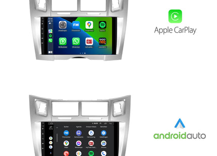 Toyota Yaris | Android 13 | Autoradio | 2005 t/m 2012 | CarPlay & Android Auto test case 2