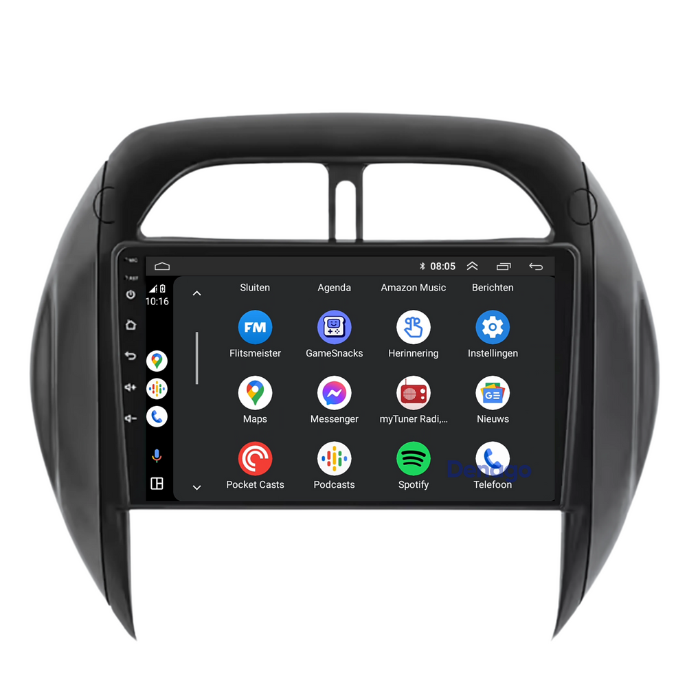 Radio para coche Toyota RAV4 CarPlay | Denago DNG-A55 | 9 pulgadas | Androide 13 | CarPlay inalámbrico y Android Auto