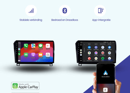Toyota Tundra CarPlay autoradio | 2007 t/m 2013 | Denago DNG-A248 | 9 inch | Android 13 | Draadloos CarPlay & Android Auto
