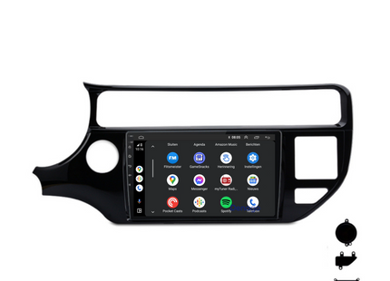 Kia Rio | Autoradio | 2015 t/m 2017 | Android 13 & CarPlay