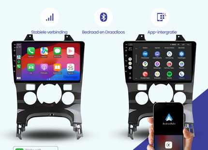 Peugeot 3008 CarPlay autoradio | 2009 t/m 2016 | Denago DNG-A126 | 9 inch | Android 13 | Draadloos CarPlay & Android Auto