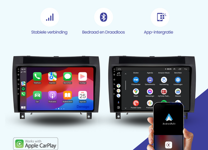 Mercedes SLK Autoradio | 2004 t/m 2010 | Android 13 & CarPlay