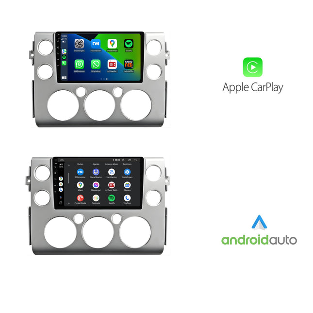 Toyota FJ Cruiser | Android 13 | Autoradio | 2006 t/m 2017 | CarPlay & Android Auto
