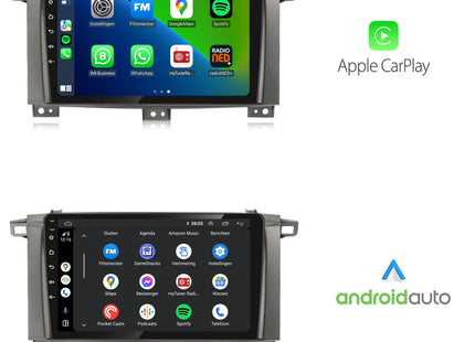 Land Cruiser LC100 | Android 13 | Autoradio | 2005 t/m 2007 | CarPlay & Android Auto