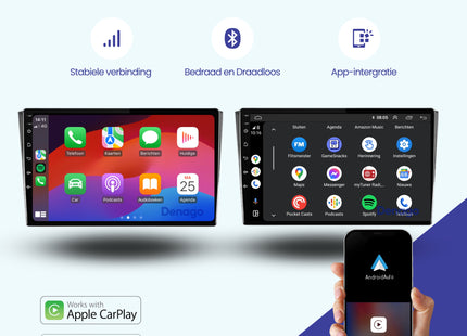 Autoradio Mazda CX-9 compatible CarPlay | 2007 à 2015 | Denago DNG-A201 | Écran 10 pouces | Android 13 | CarPlay sans fil & Android Auto