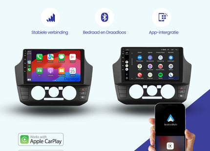 Skoda Citigo CarPlay autoradio | 2017 t/m 2020 | Denago DNG-A261 | 9 inch | Android 13 | Draadloos CarPlay & Android Auto