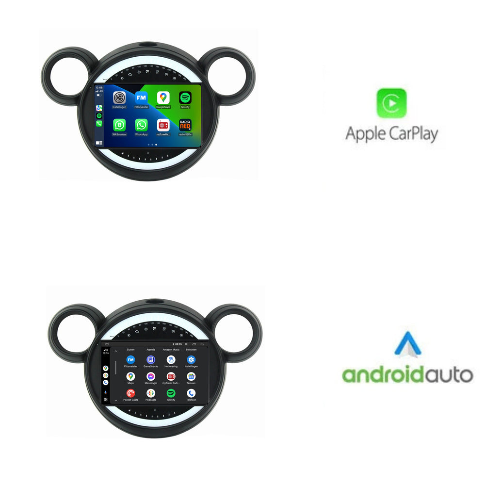 Android 13 CarPlay Radio de coche para Mini Cooper Countryman R60 | 2011 a 2014