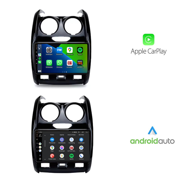 Dacia Duster | Android 13 | Autoradio | 2013 t/m 2017 | CarPlay & Android Auto