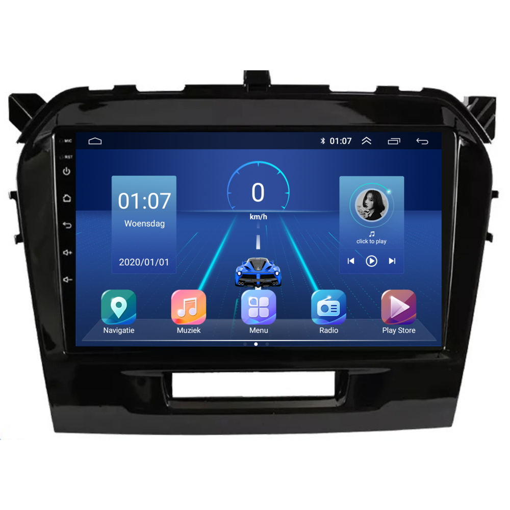 Suzuki Vitara | Androide 13 | Radio de coche | 2015 a 2023 | CarPlay y Android Auto