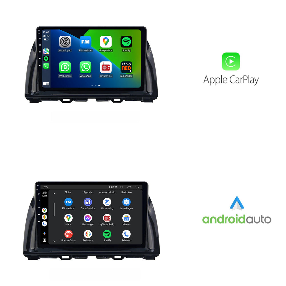 Mazda CX-5 | Androide 13 | Radio de coche | 2012 a 2016 | CarPlay y Android Auto | 10 PULGADAS