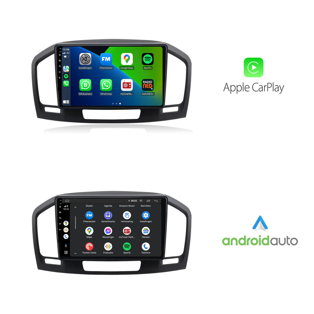 Opel Insignia | Androide 13 | Radio de coche | 2009 a 2013 | CarPlay y Android Auto