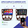 Radio para coche Mercedes ML CarPlay | 1999 a 2004 | Denago DNG-A104 | 9 pulgadas | Androide 13 | CarPlay inalámbrico y Android Auto | Marco color madera